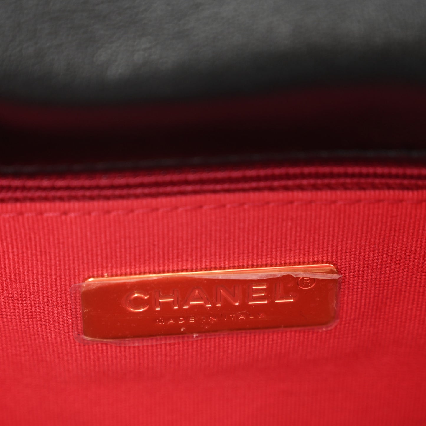 Lambskin Quilted Medium Chanel 19 Flap Black
