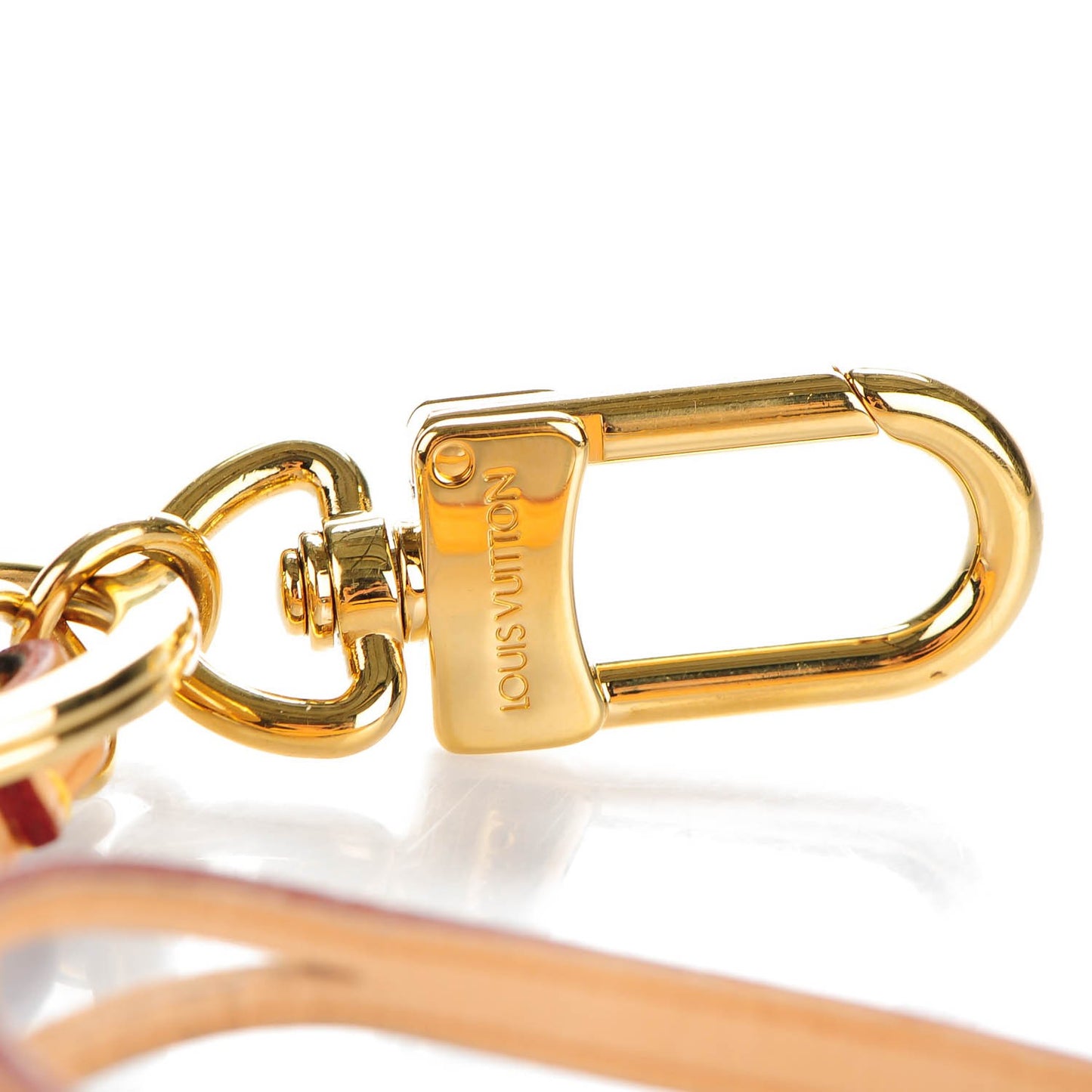 Vachetta D Ring Charm