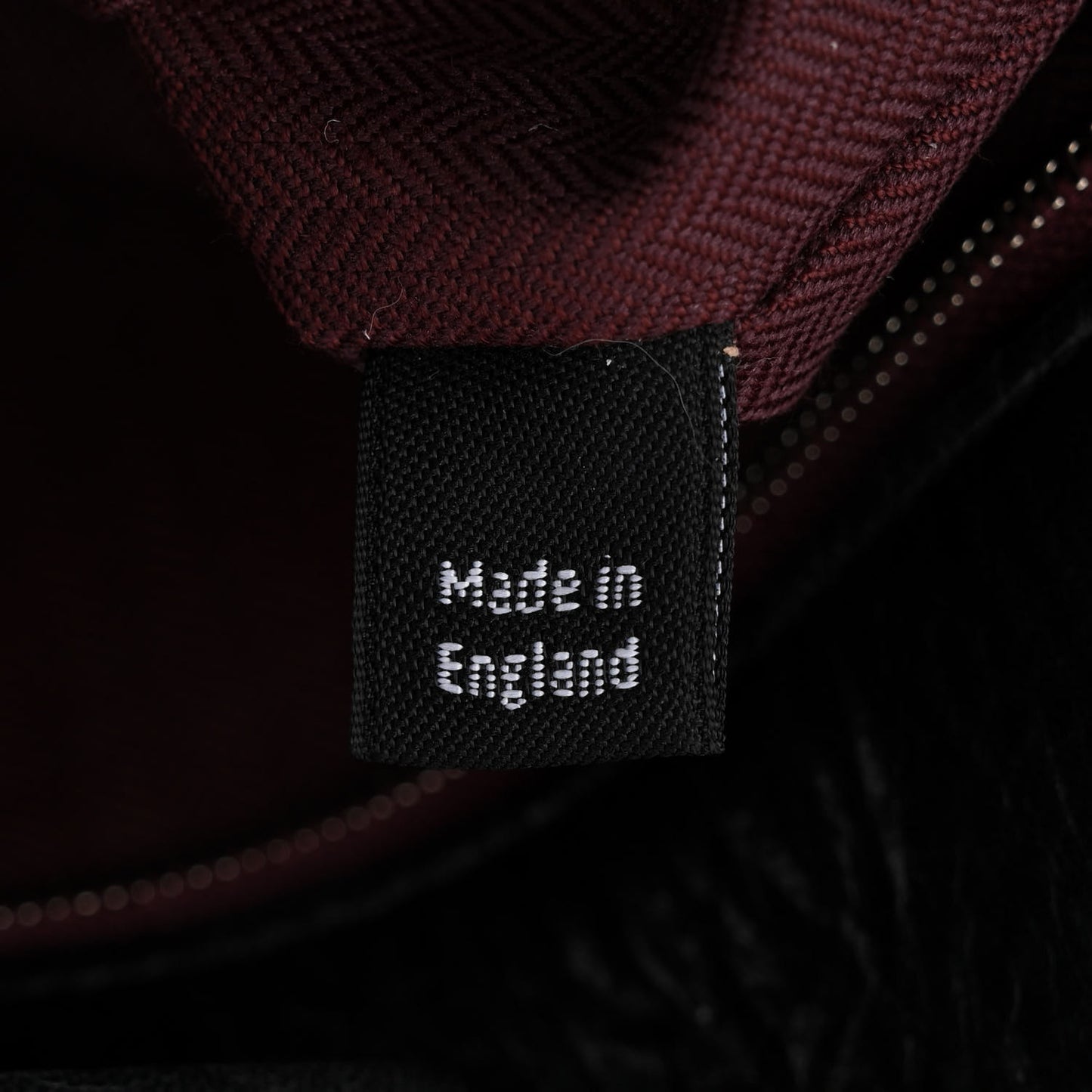 High Shine Calfskin Iris Tote Black