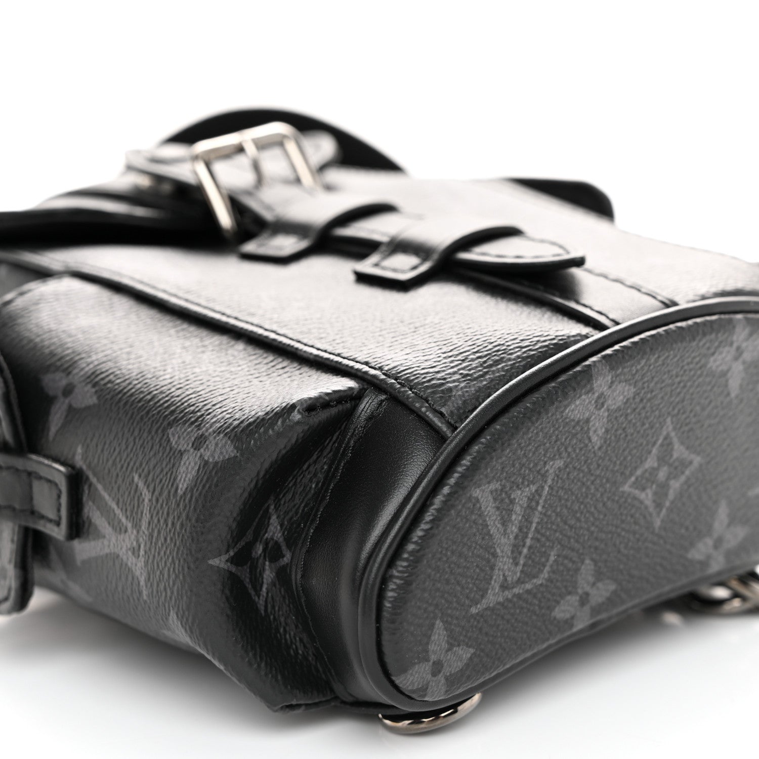 Louis Vuitton Monogram Eclipse Nano Christopher Backpack Black 8 of 9