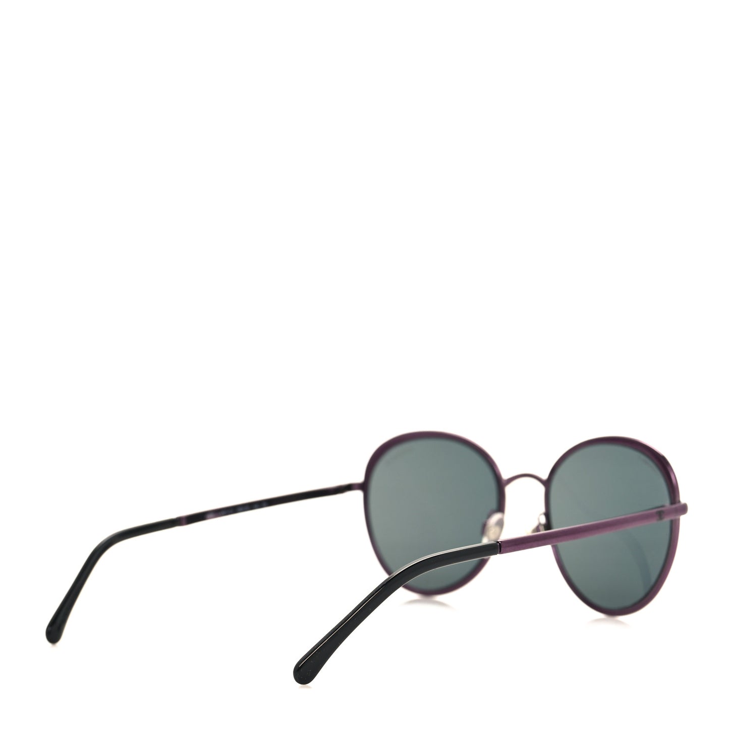 Round Spring Sunglasses 4206 Purple