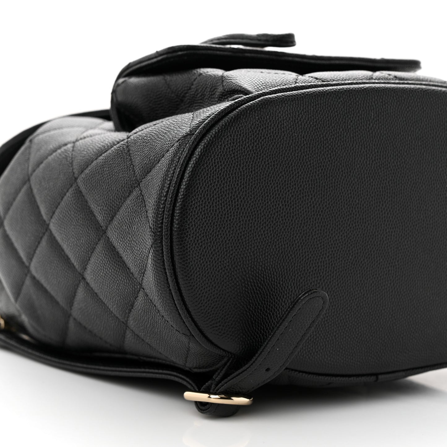 Caviar Quilted Backpack Bag Black