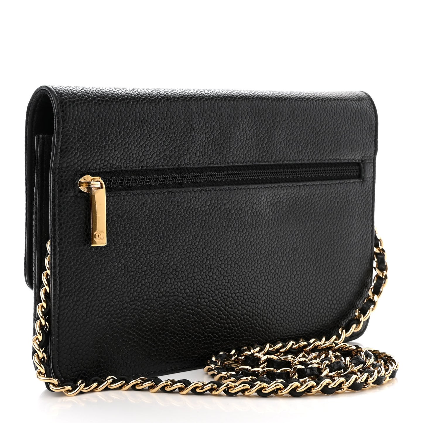Caviar Timeless CC Wallet on Chain WOC Black
