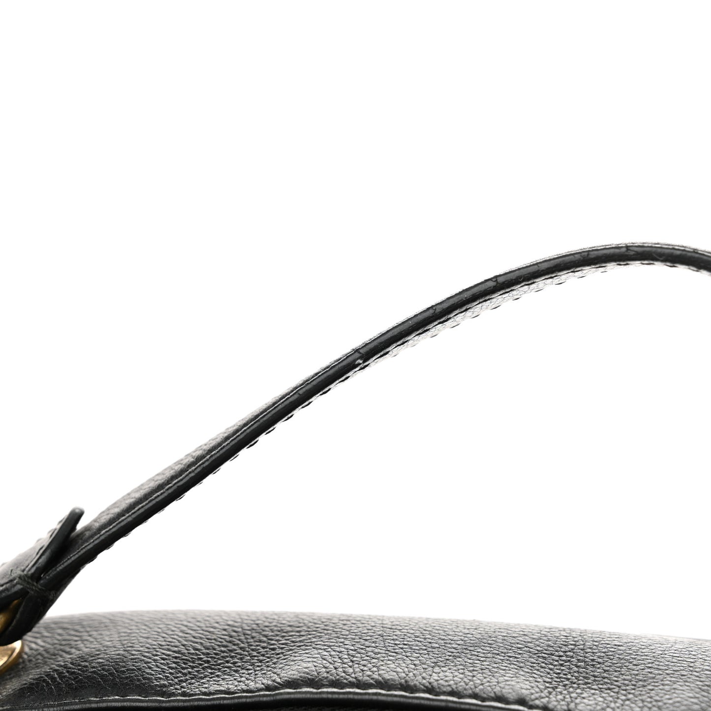 Calfskin Quilted CC Medium Vanity Case Black