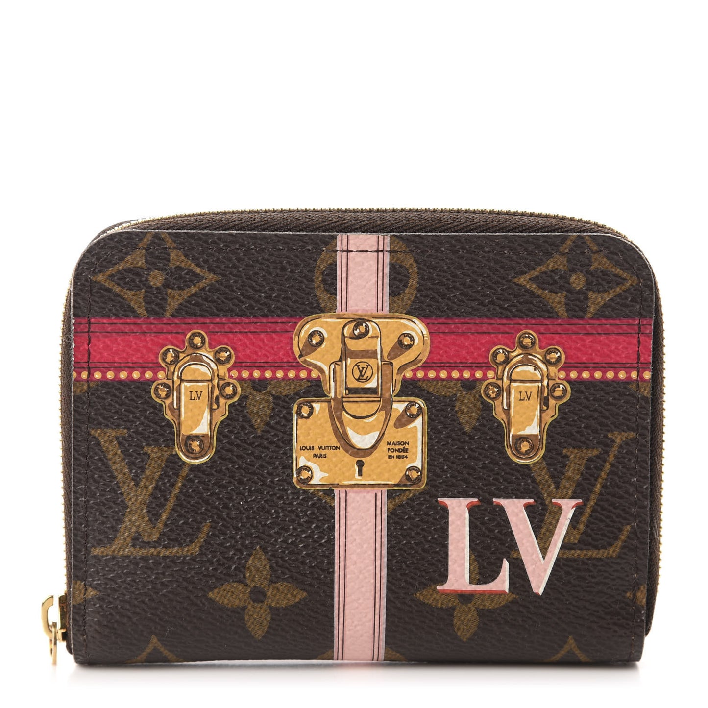 Monogram Summer Trunks Zippy Coin Purse