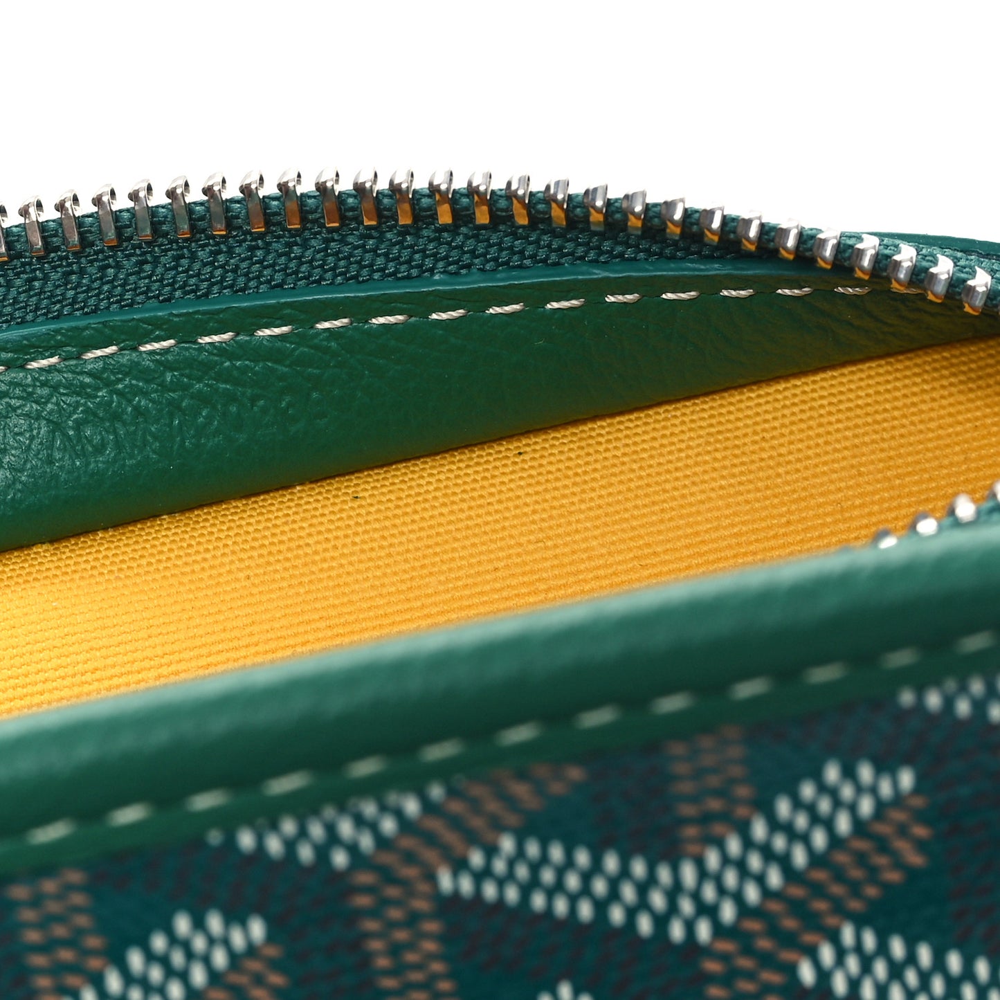 Goyardine Jouvence Toiletry Pouch Green