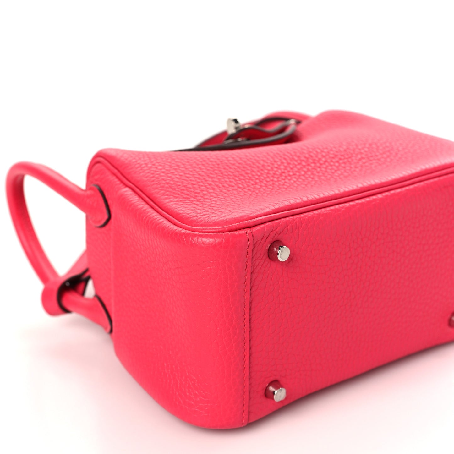 Taurillon Clemence Mini Lindy 20 Rose Extreme