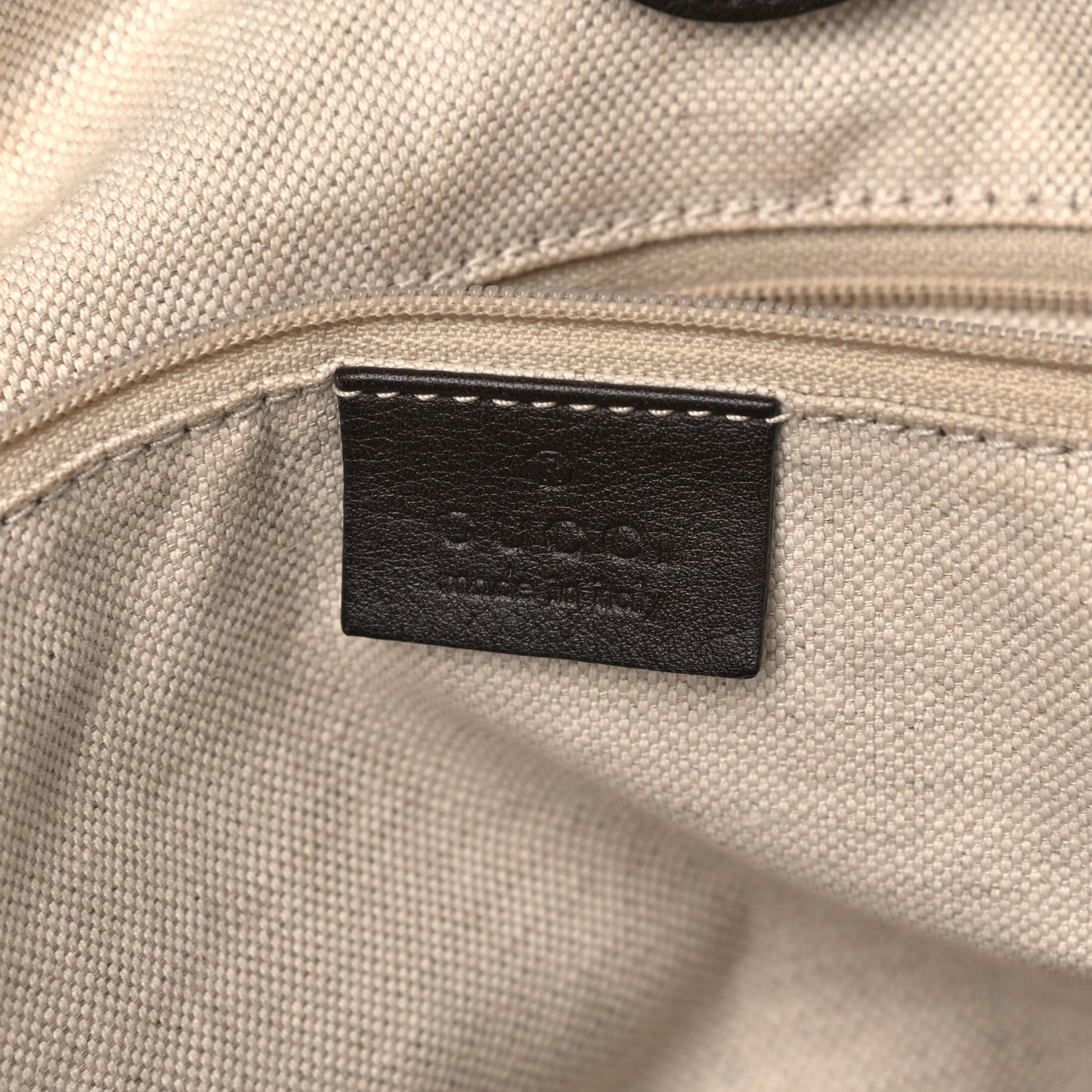Guccissima Medium Sukey Tote Chocolate