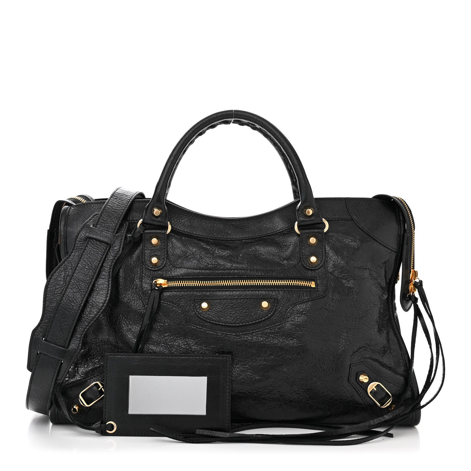 Balenciaga Agneau Classic Gold Hardware City Black 1 of 12