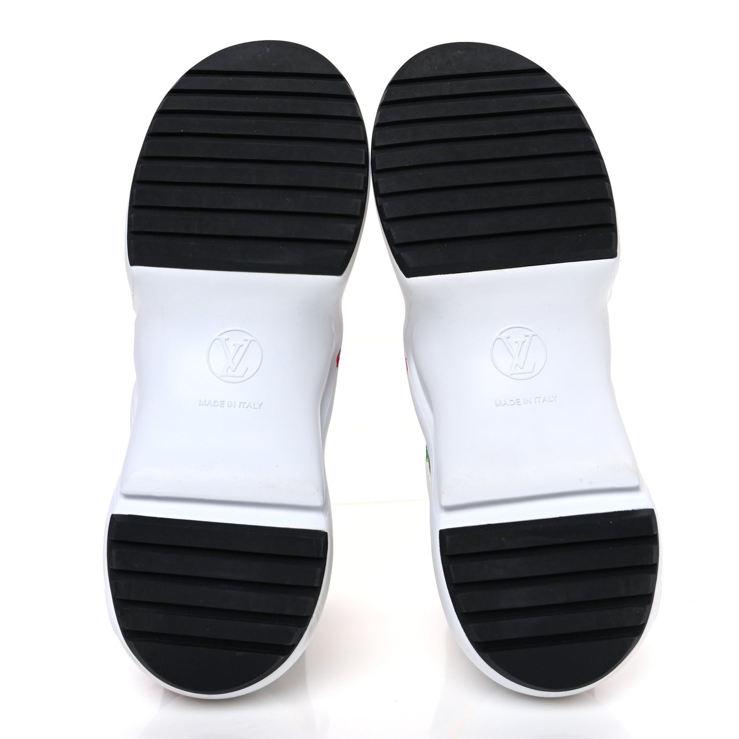 LV X YK Calfskin Monogram Dots Monogram Archlight Sneakers White