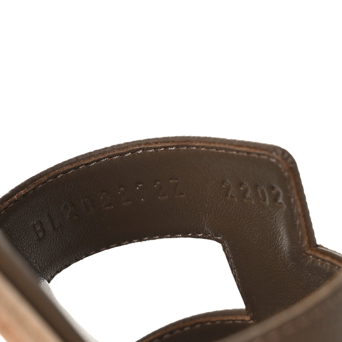 Epsom Oran Sandals 38.5 Etoupe