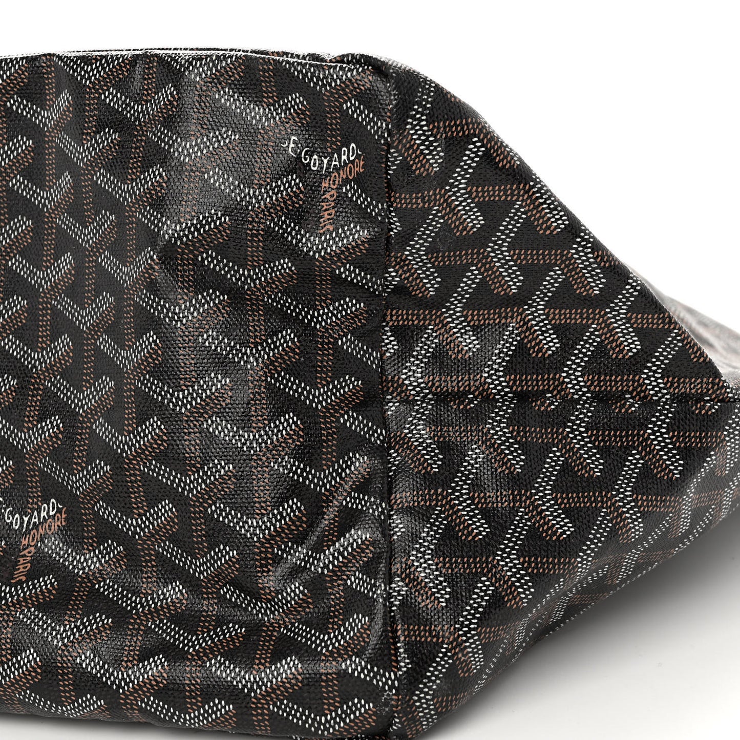 Goyardine Saint Louis GM Black Gold