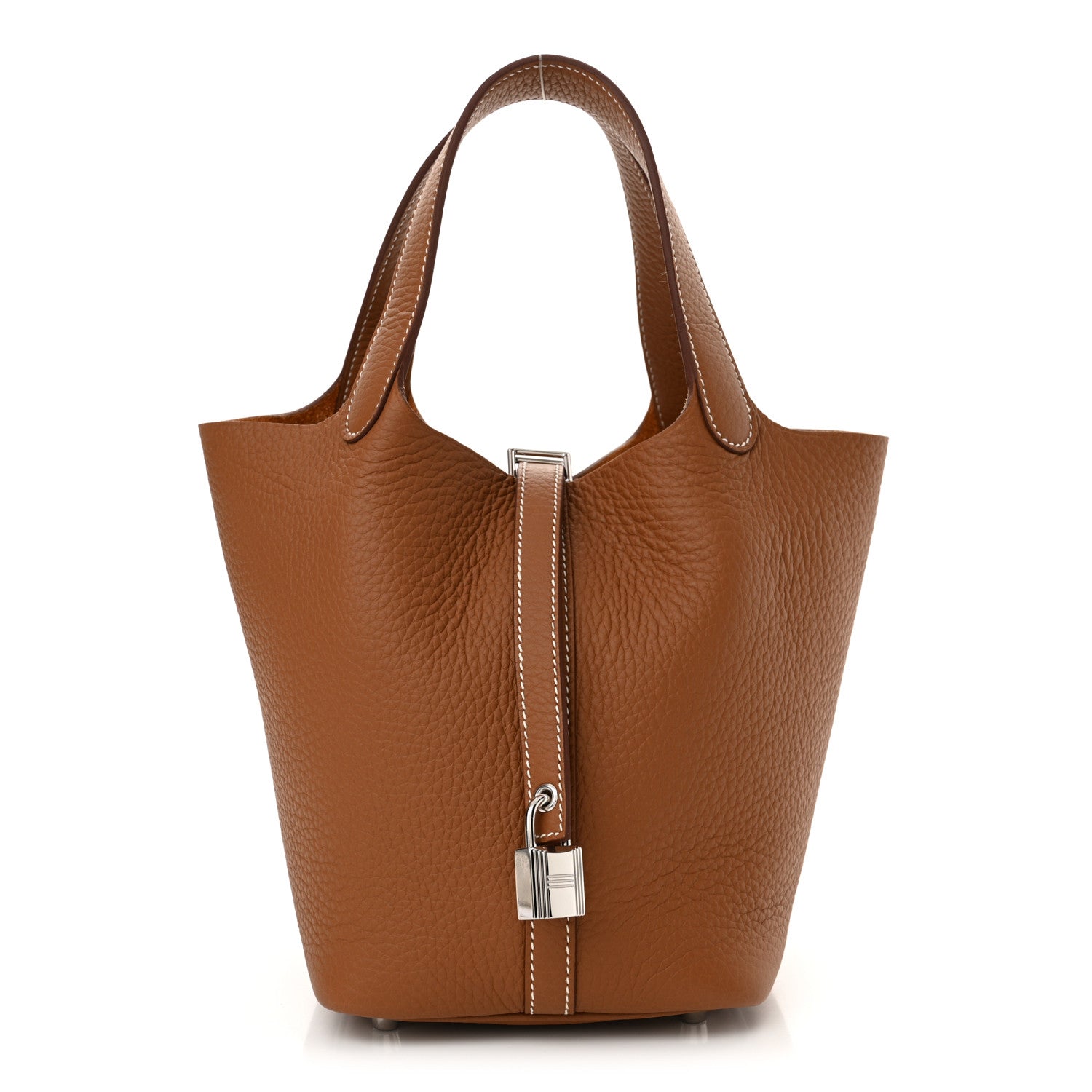Hermes Taurillon Clemence Picotin Lock 18 PM Gold 1 of 10
