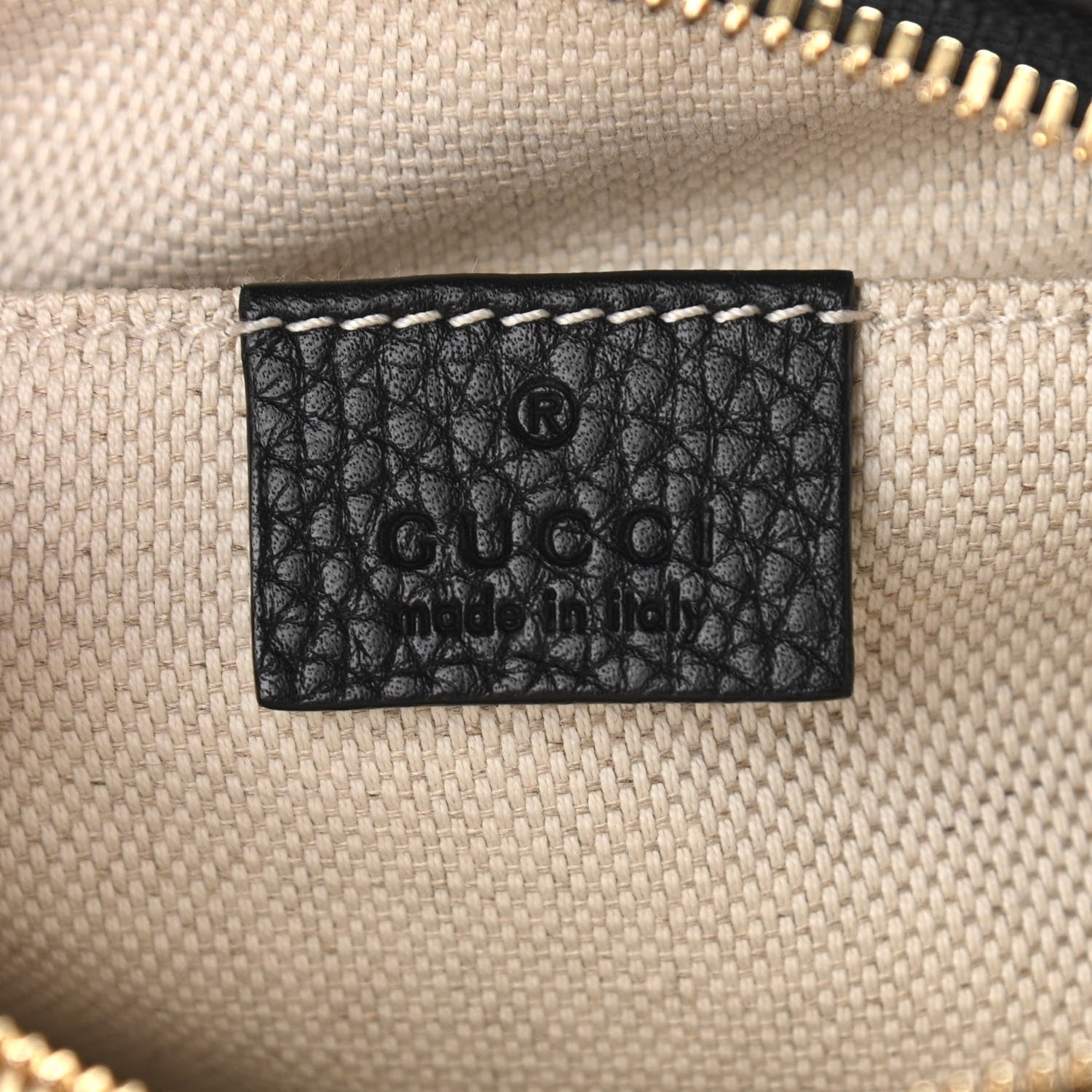 Gucci Pebbled Calfskin Small Soho Disco Bag Black 6 of 11