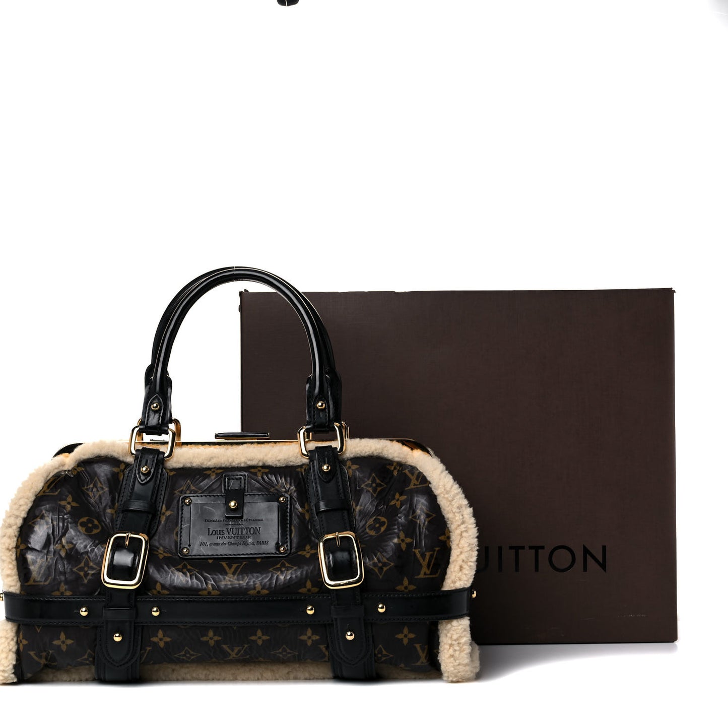 Monogram Shearling Storm Bag