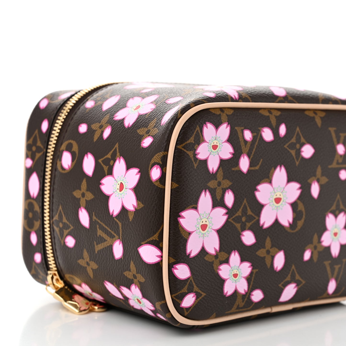 LV X TM Monogram Cherry Blossom Nice Mini Sakura Brown