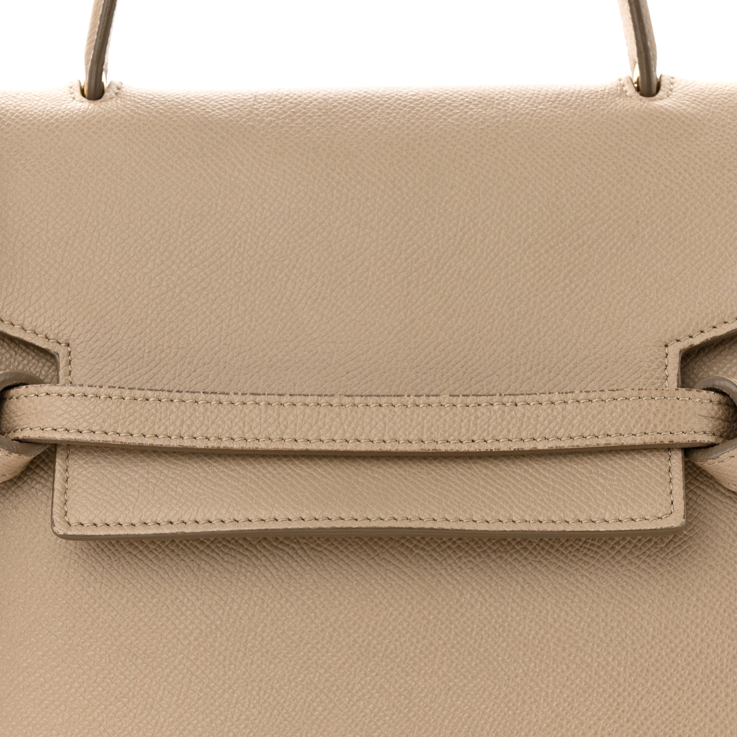 Celine Grained Calfskin Micro Belt Bag Light Taupe 9 of 16