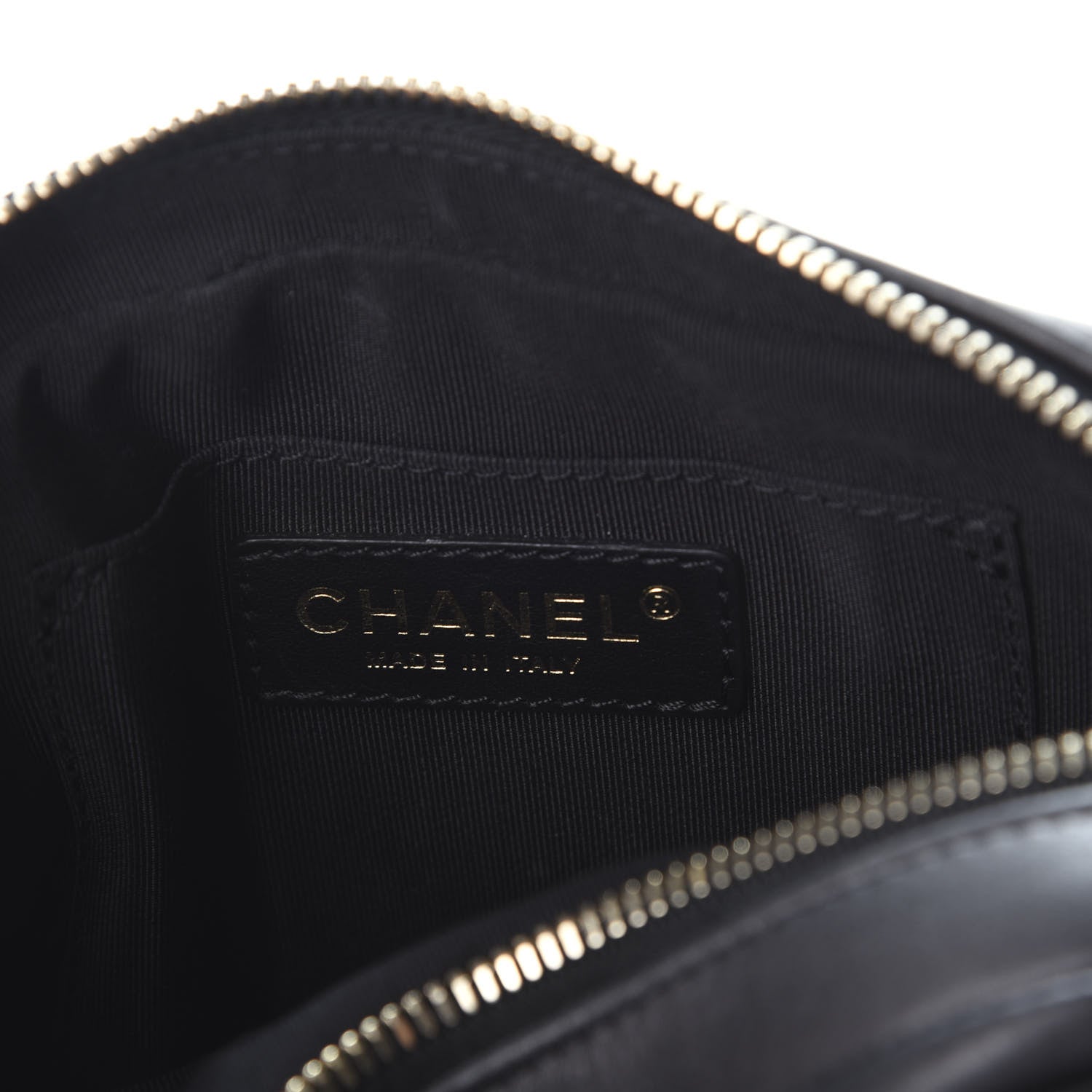 Chanel Calfskin Quilted Small Camera Case Black 6 of 10