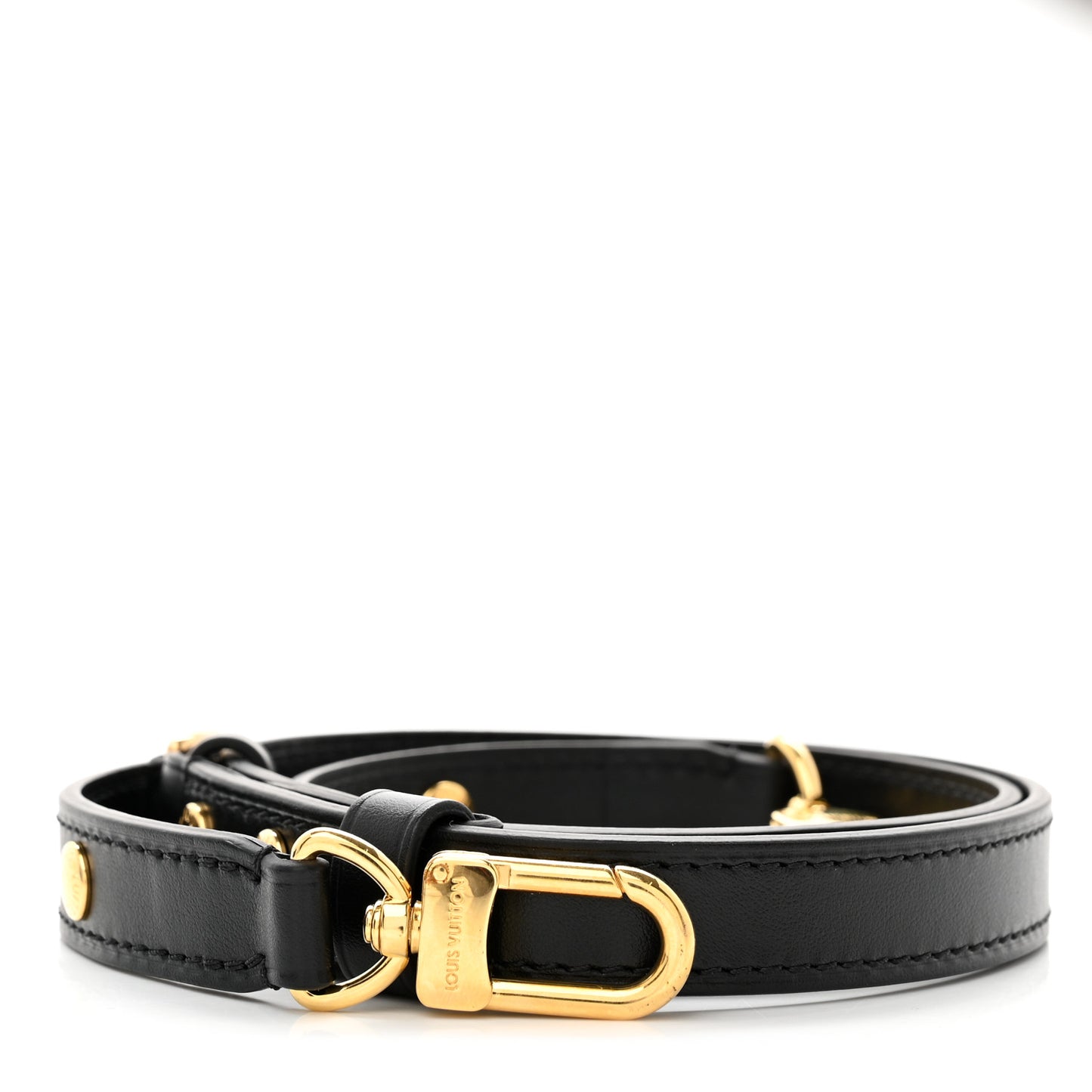 Calfskin 16mm Adjustable Shoulder Strap Black