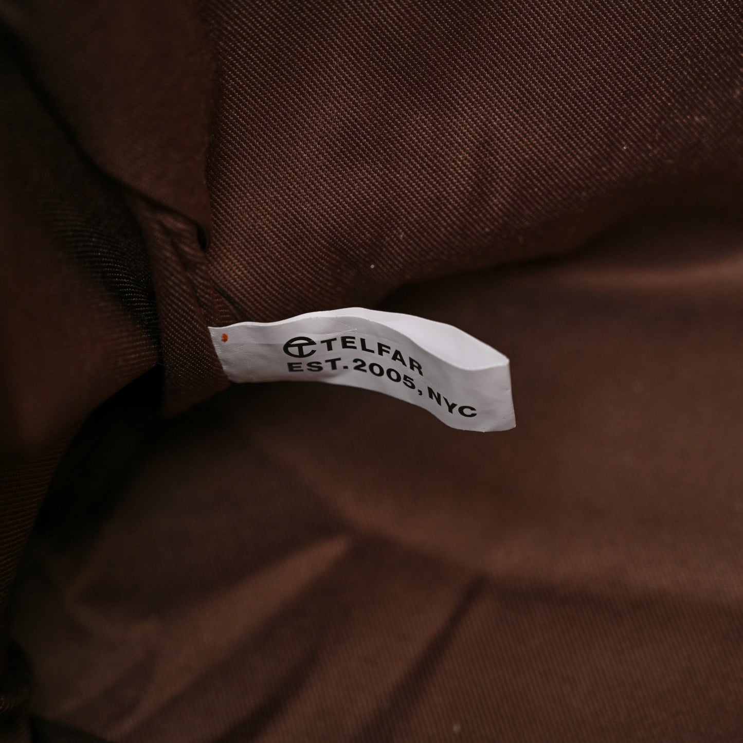 Vegan Leather Medium Shopping Bag Chocolate