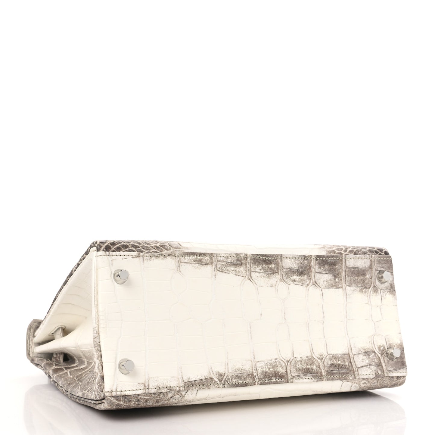 Matte Niloticus Crocodile Himalaya Kelly Retourne 28 White
