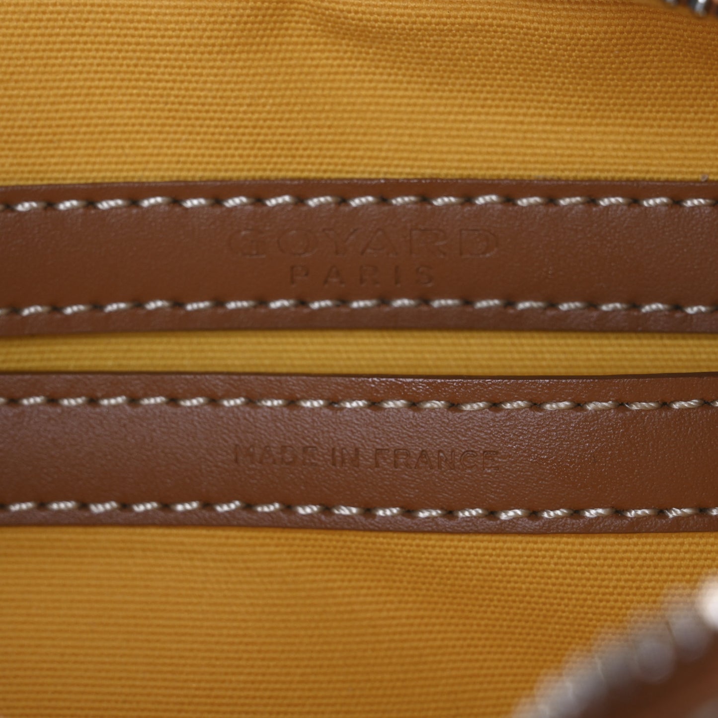Goyardine Sac Cap Vert Black Gold