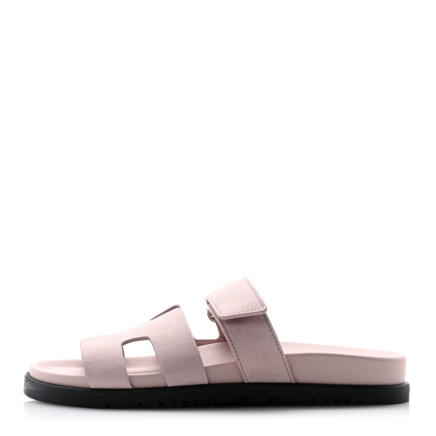 Suede Goatskin Womens Chypre Sandals 36 Rose Porcelaine