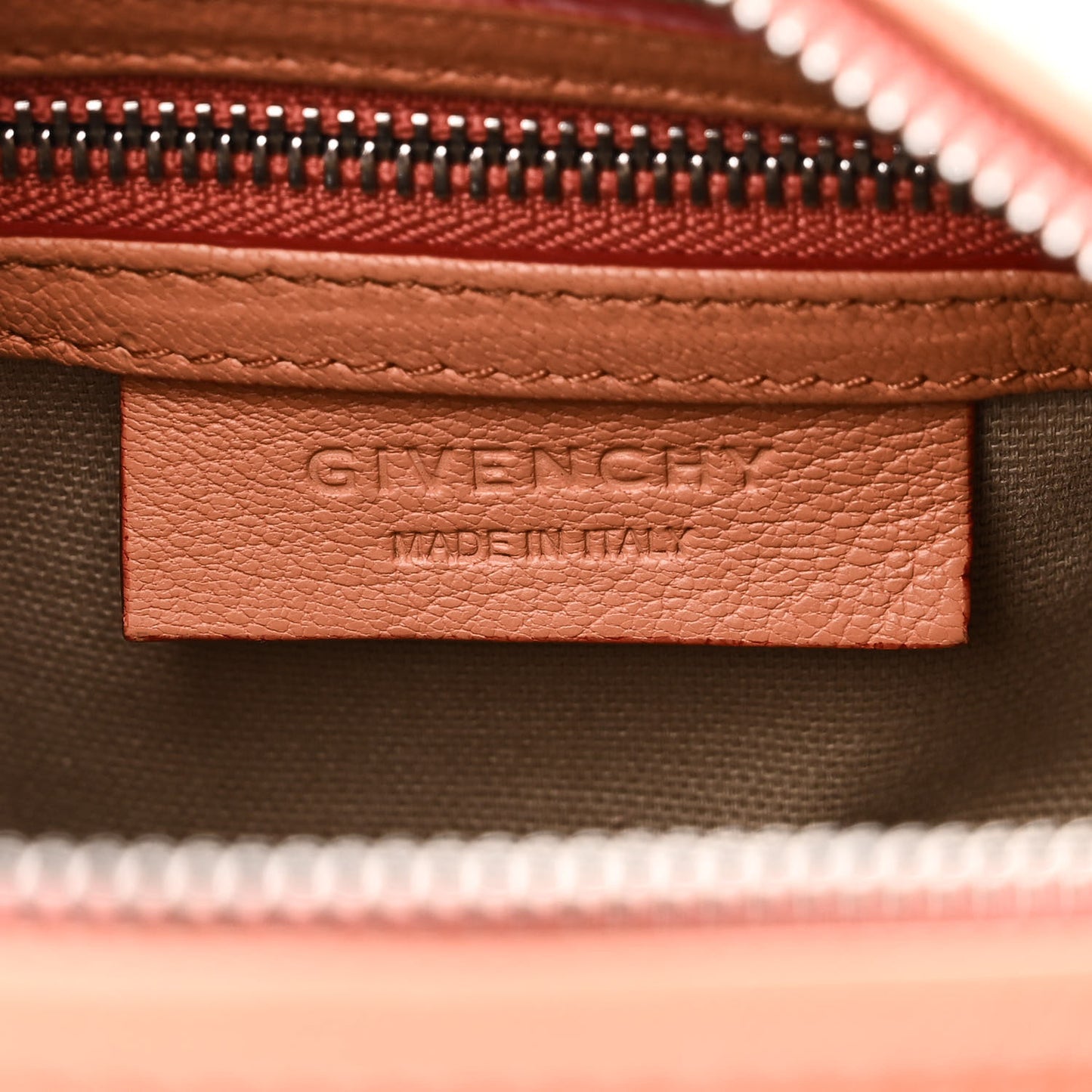Sugar Goatskin Mini Pandora Pale Coral