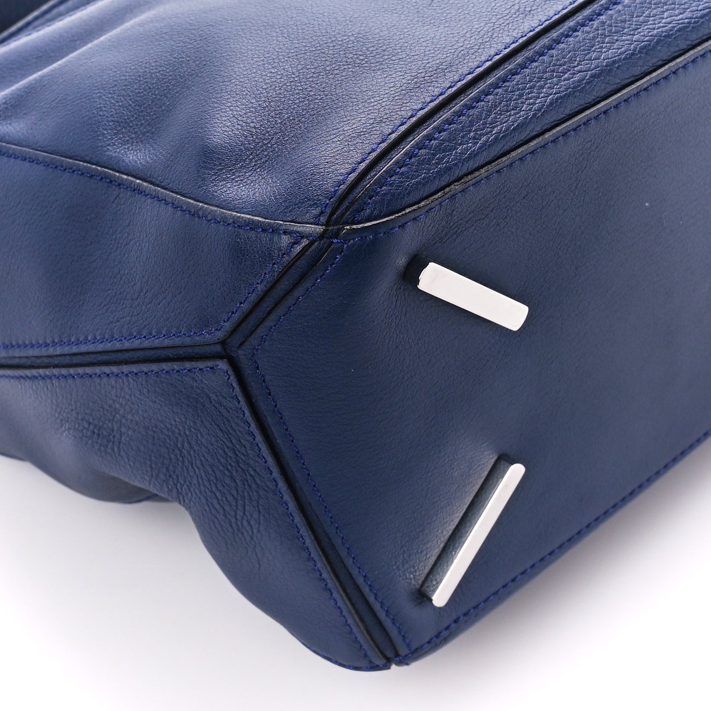 Calfskin Medium Puzzle Bag Marine