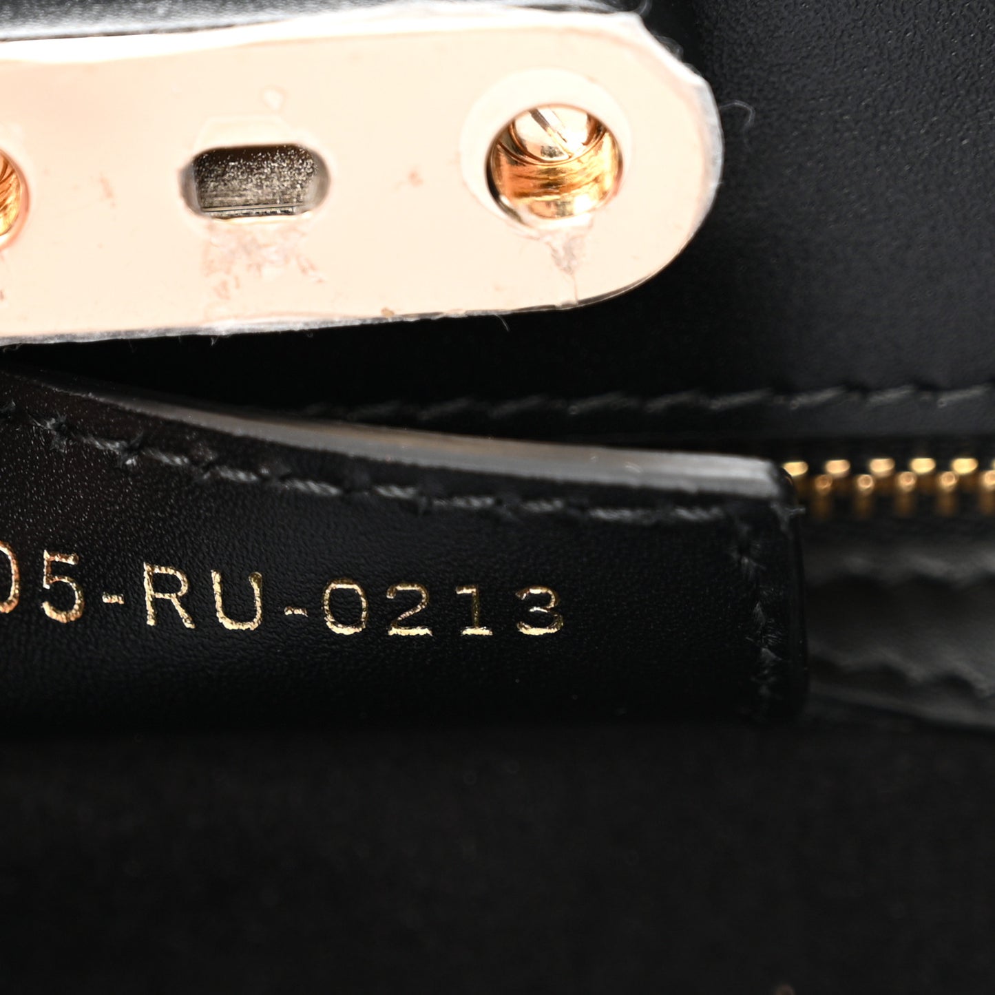 Calfskin Medium Key Shoulder Bag Black