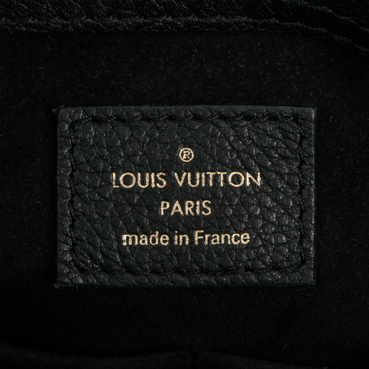 Louis Vuitton Monogram Pallas Shopper Black 6 of 7