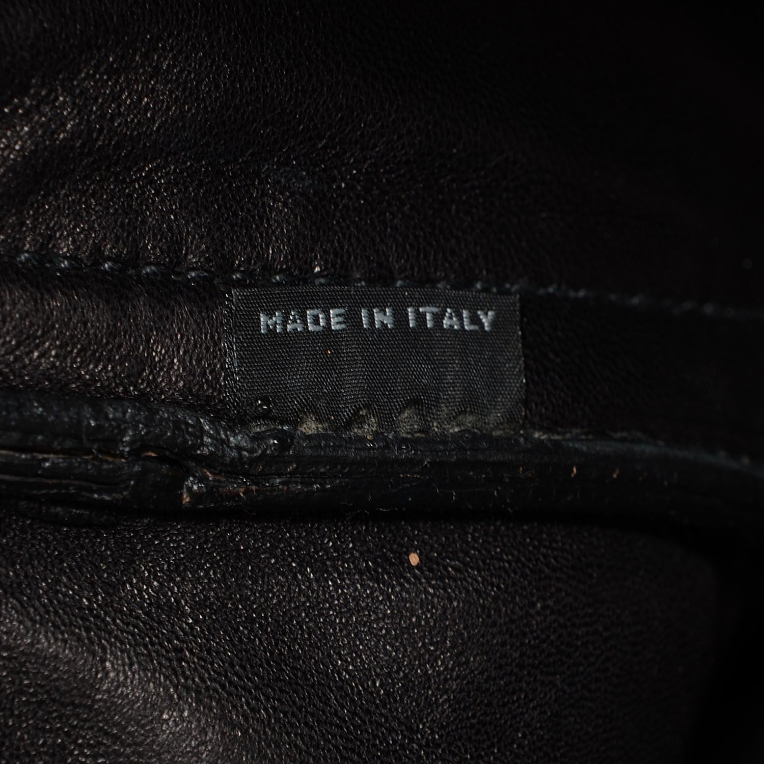 Prada Vitello Vintage Bowling Bag Black 7 of 9