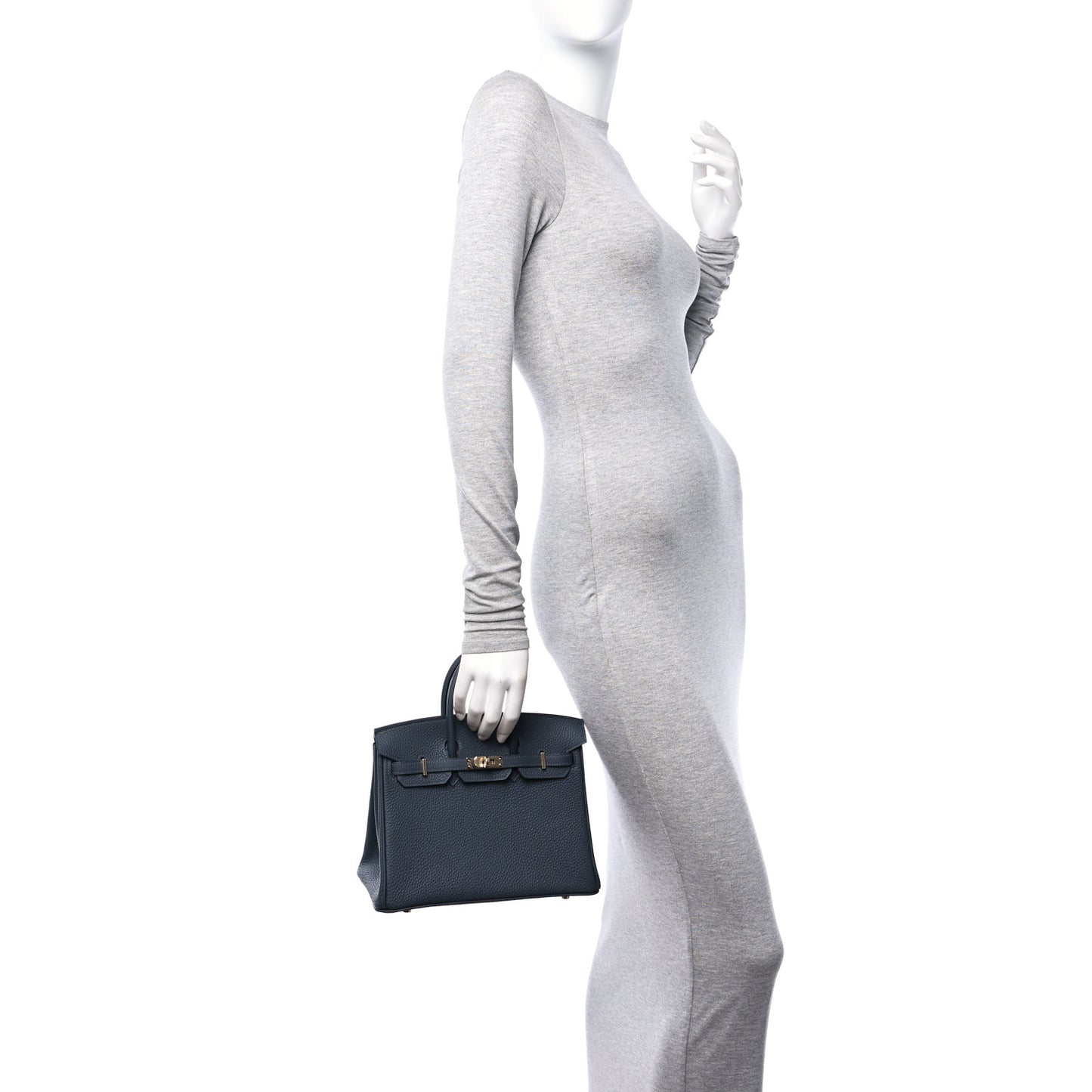Togo Birkin 25 Gris Misty