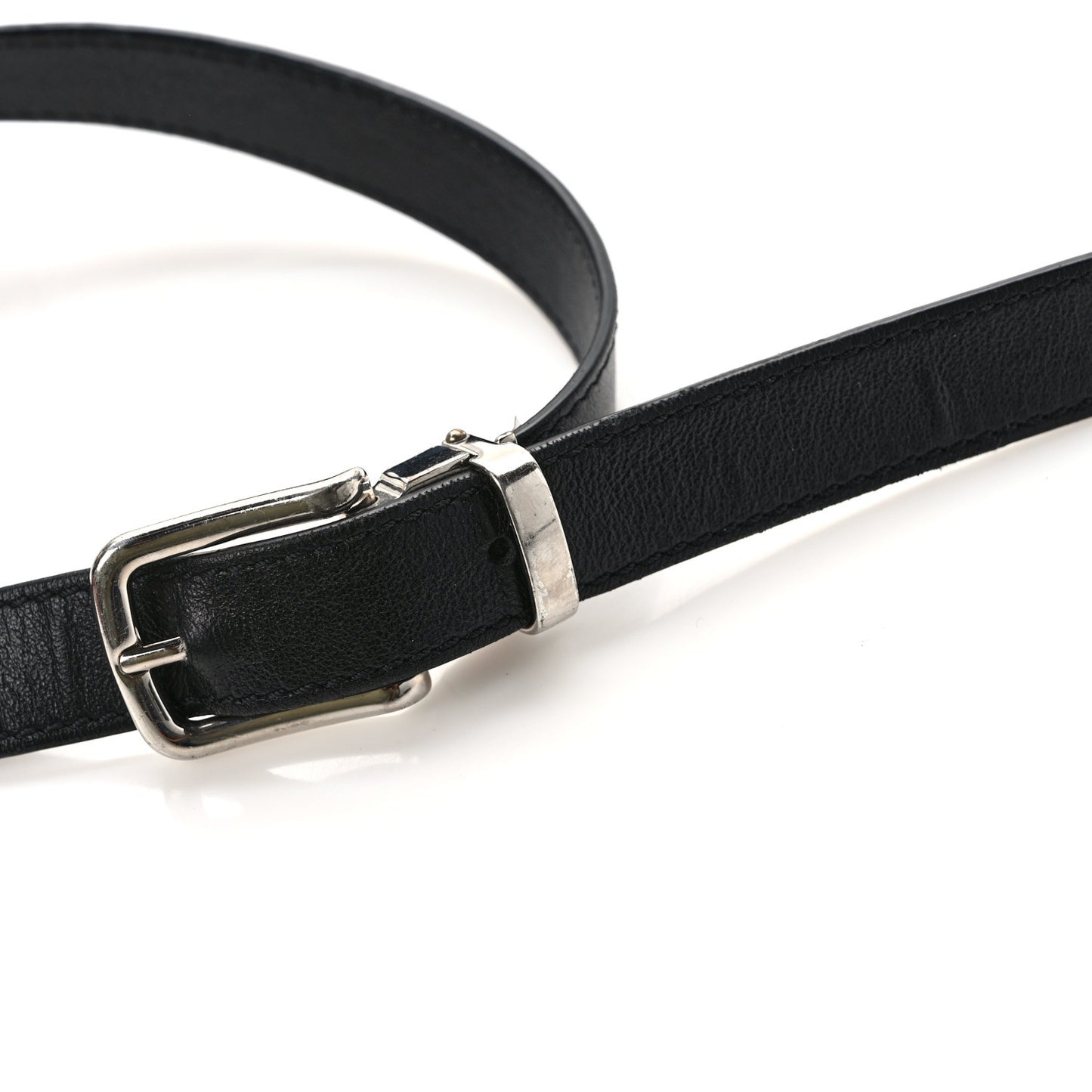 Calfskin Quilted Waist Belt Bag Black