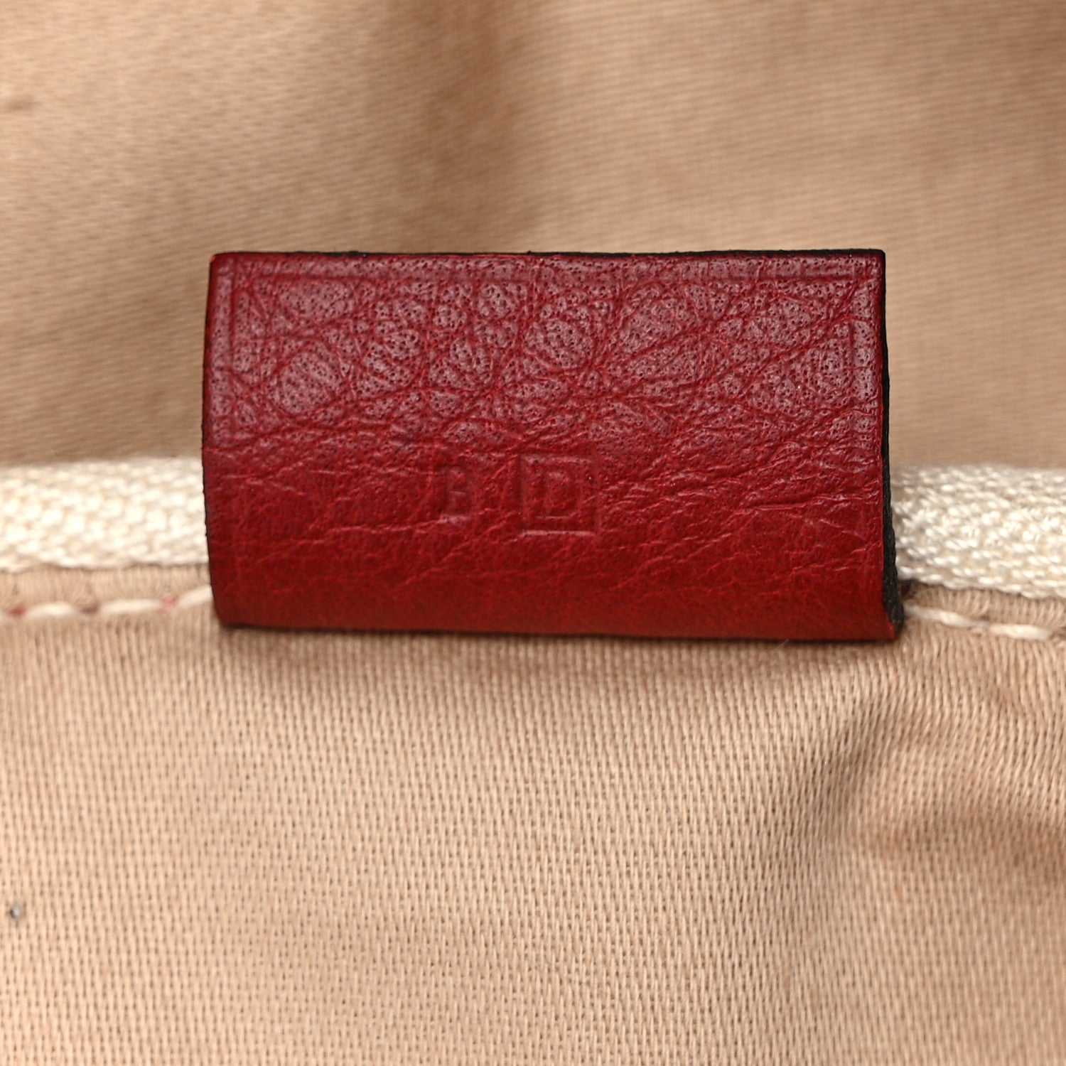 Hermes Taurillon Clemence Victoria II 43 Travel Rouge H 6 of 9