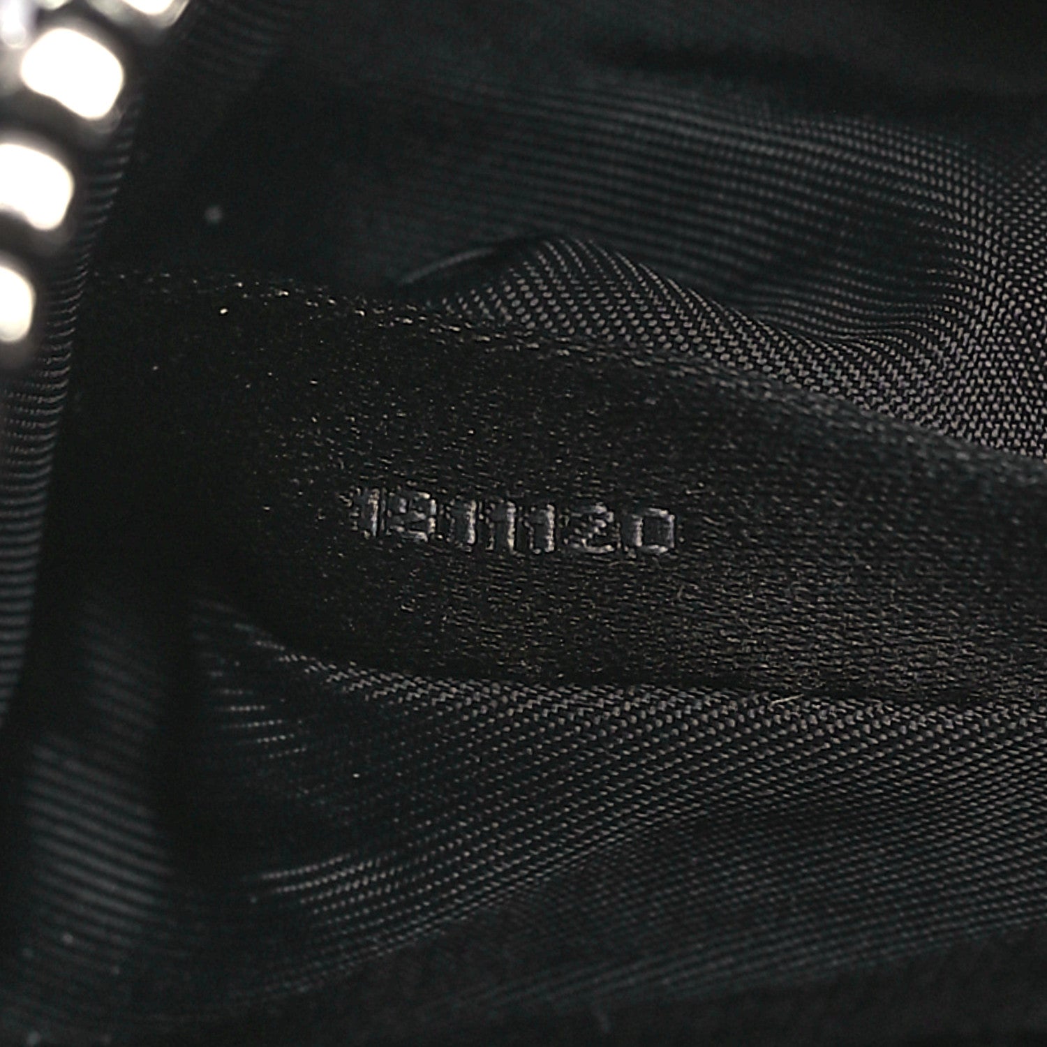 Alexander Wang Mesh Crystal Rhinestone Mini Heiress Pouch Black Silver 7 of 10