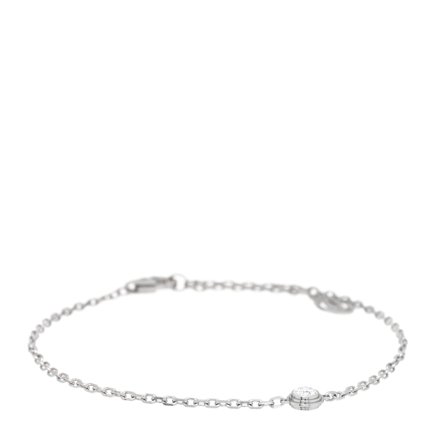 18K White Gold Diamond LM D'Amour Bracelet
