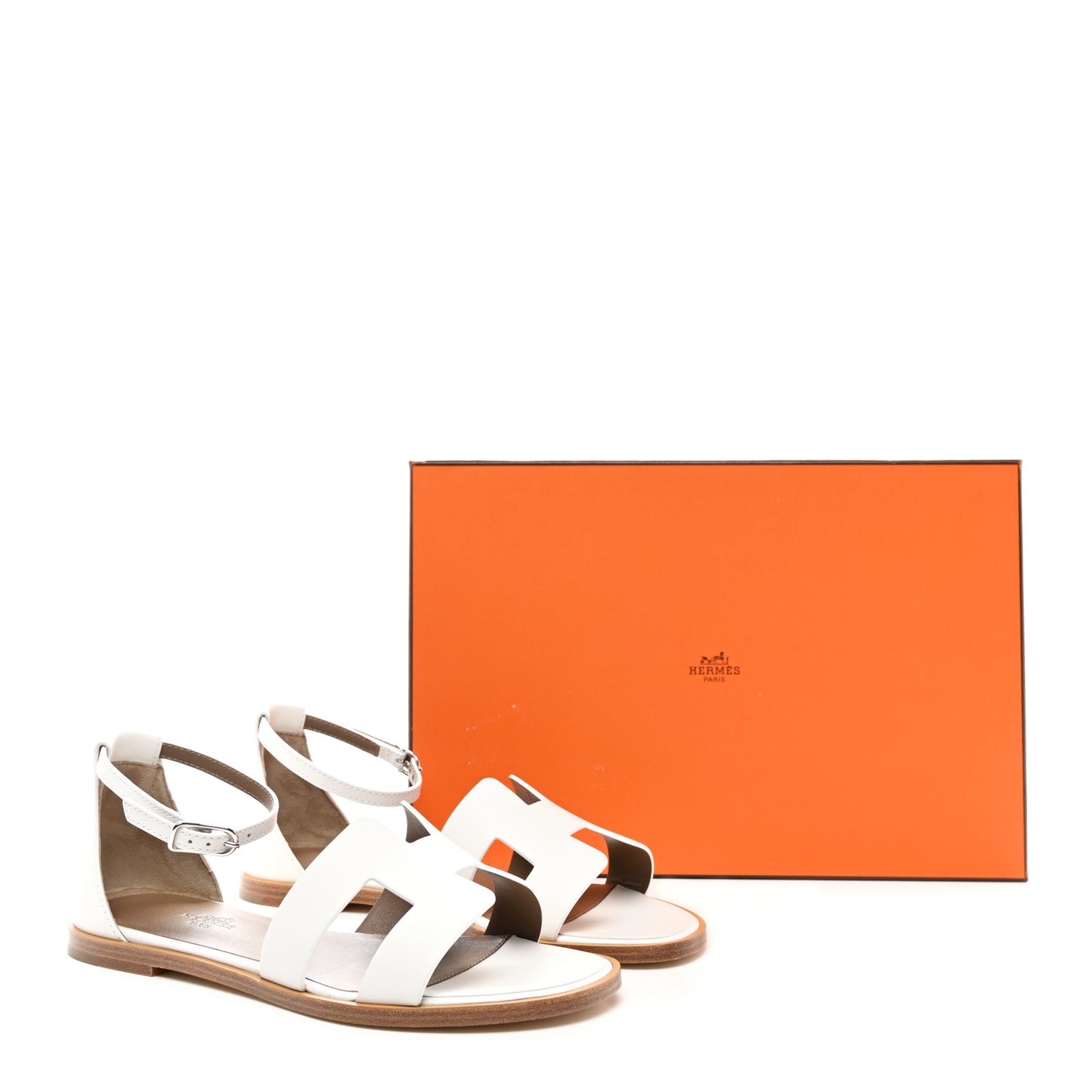 Epsom Santorini Sandals 37 White