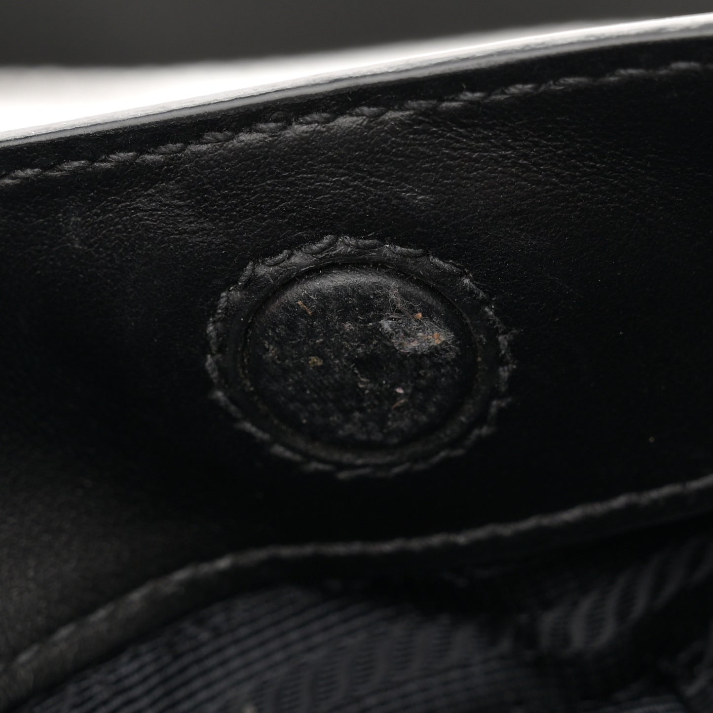 Nylon Calf Corsaire Bag Black