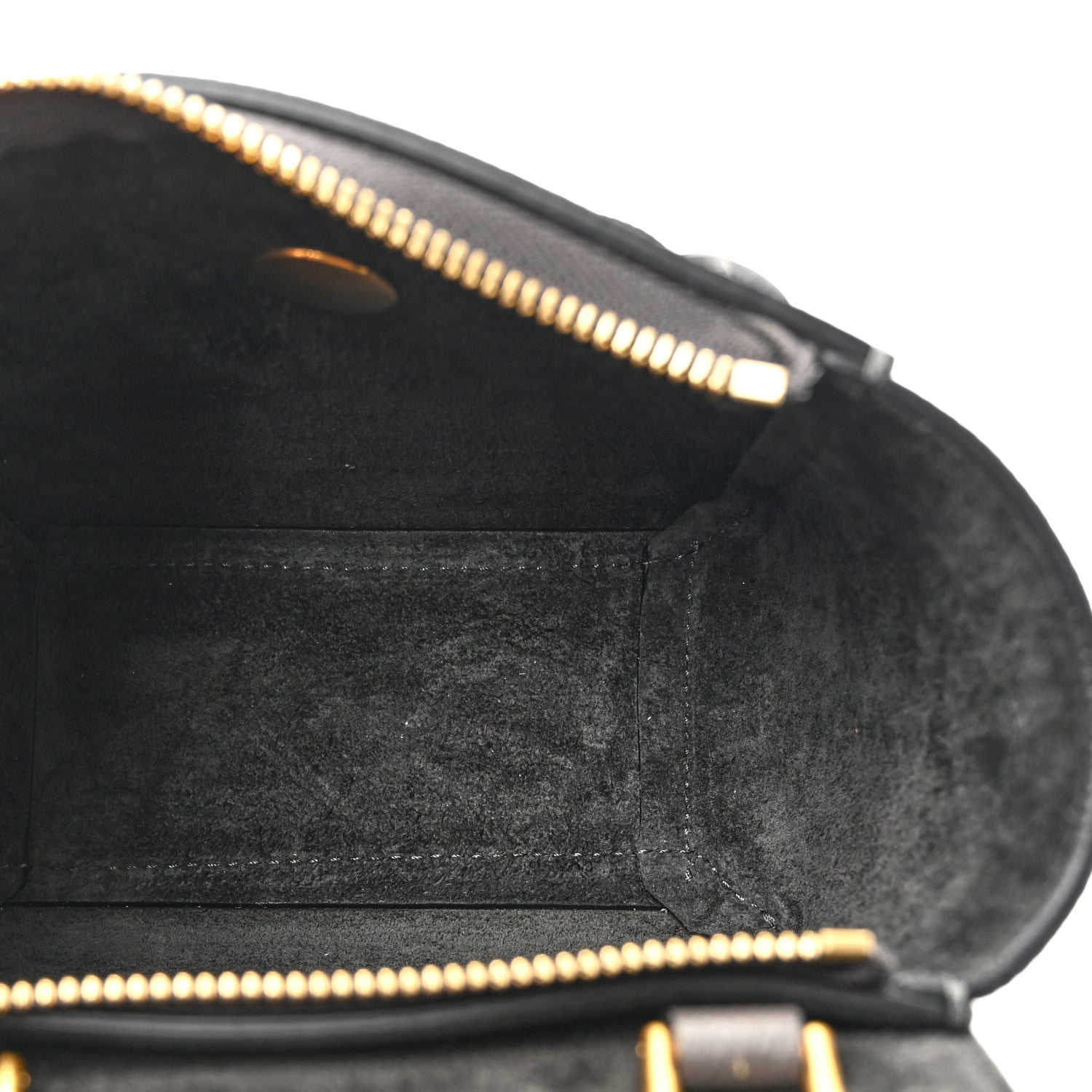 Celine Grained Calfskin Pico Belt Bag Grey 5 of 14