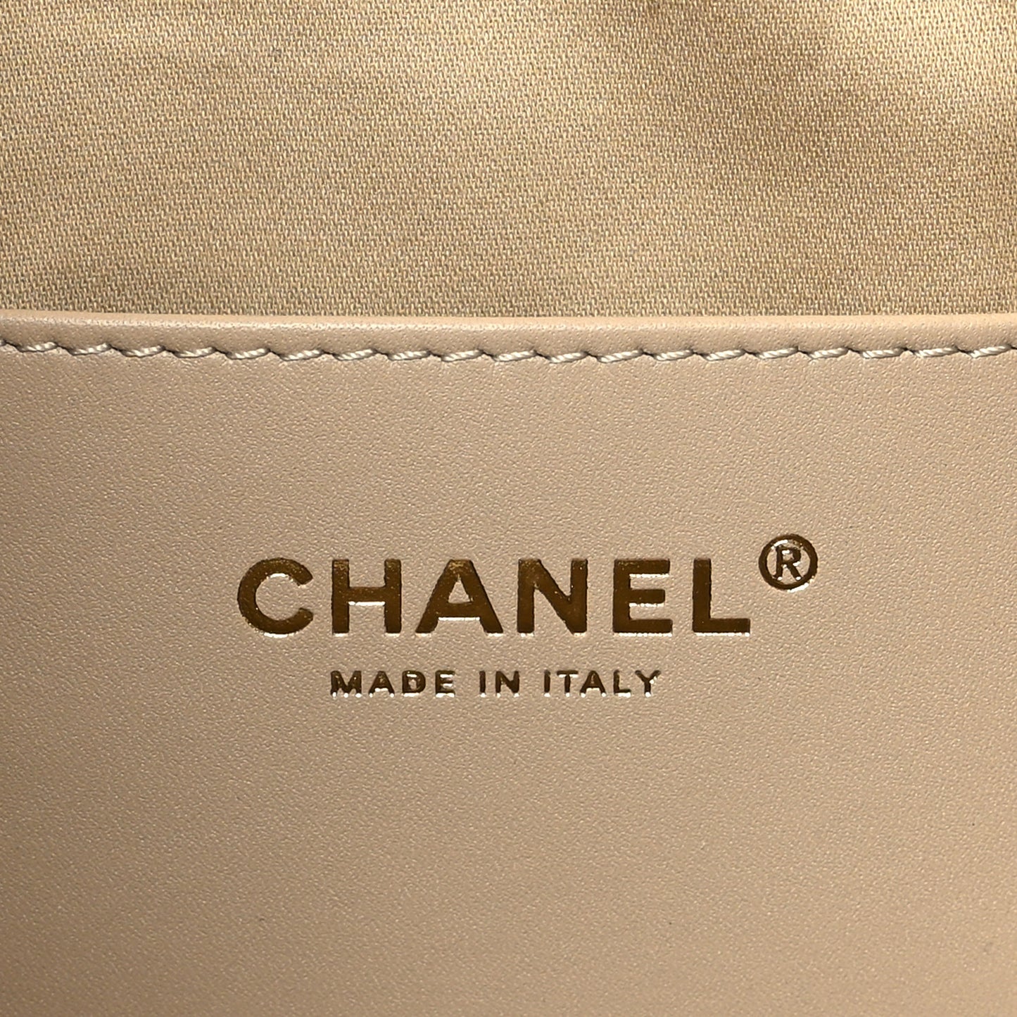 Metallic Caviar Quilted Small Chanel 25 Handbag Gold