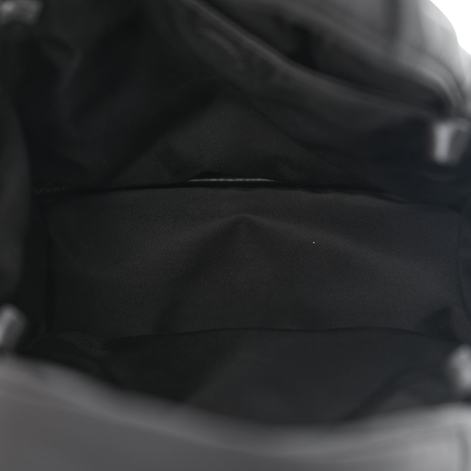 Prada Re-Nylon Soft Padded Small Double Handled Shoulder Bag Black 5 of 10