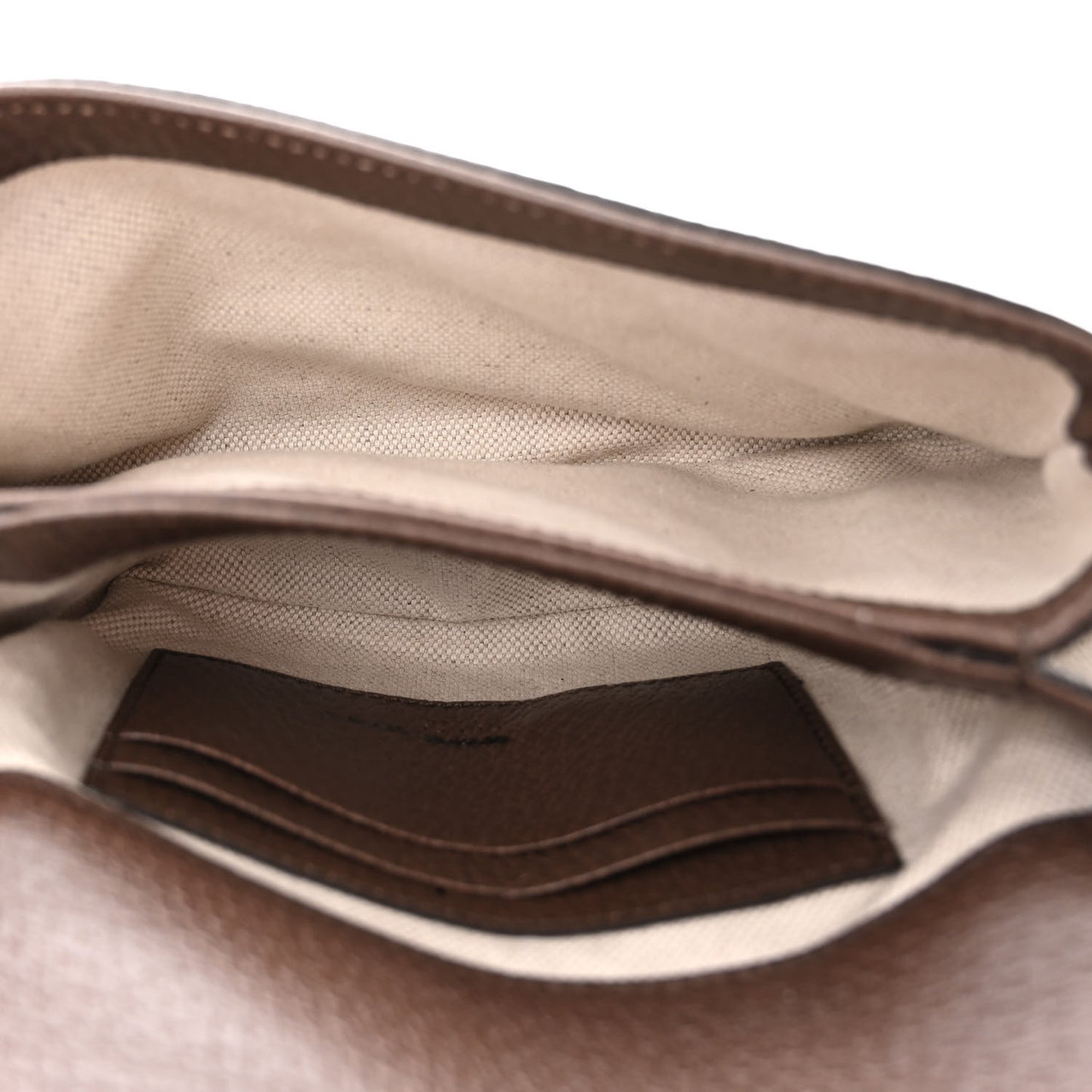 GG Supreme Monogram Textured Dollar Calfskin Blondie Belt Bag 80 32 Beige Ebony New Acero