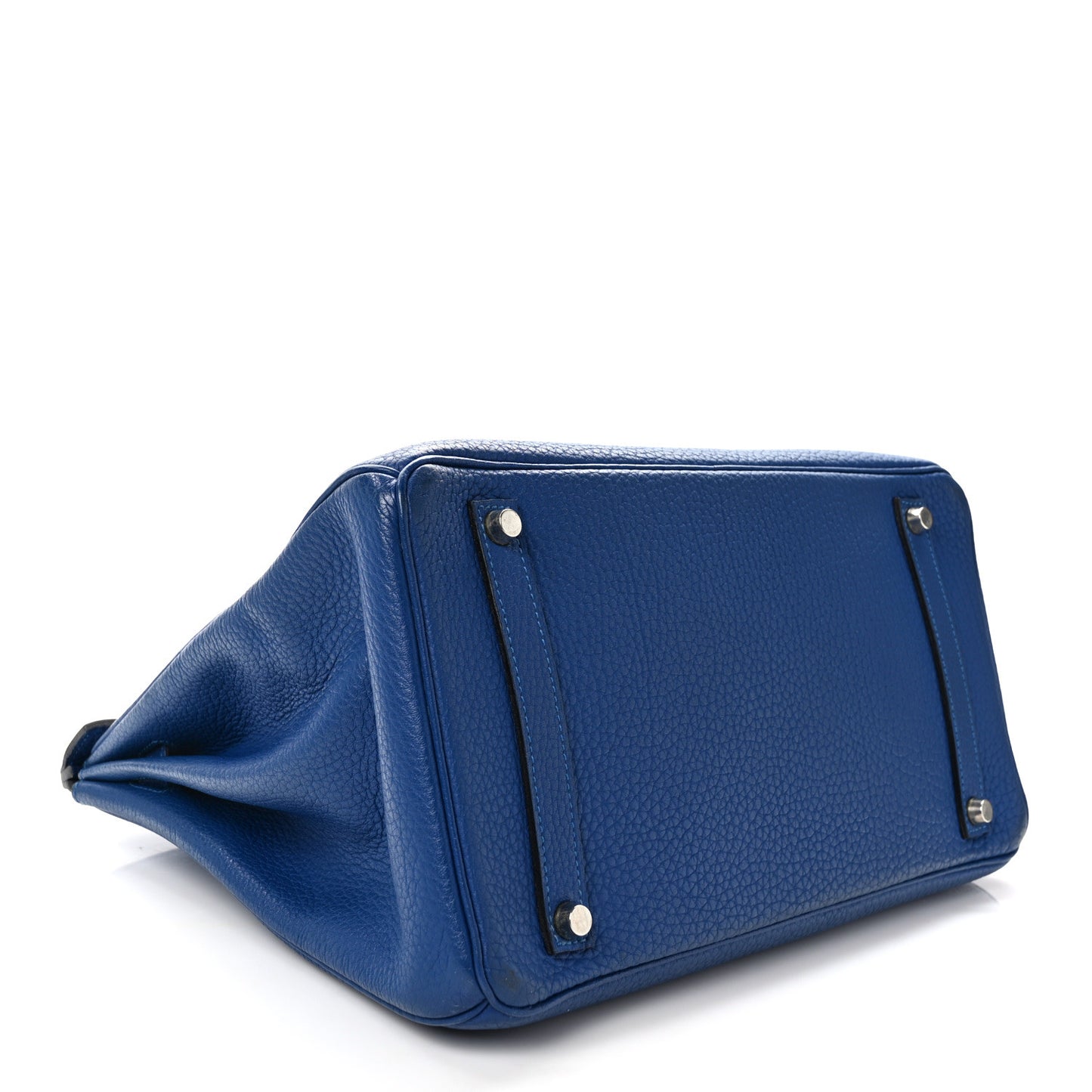 Togo Birkin 35 Bleu Electrique