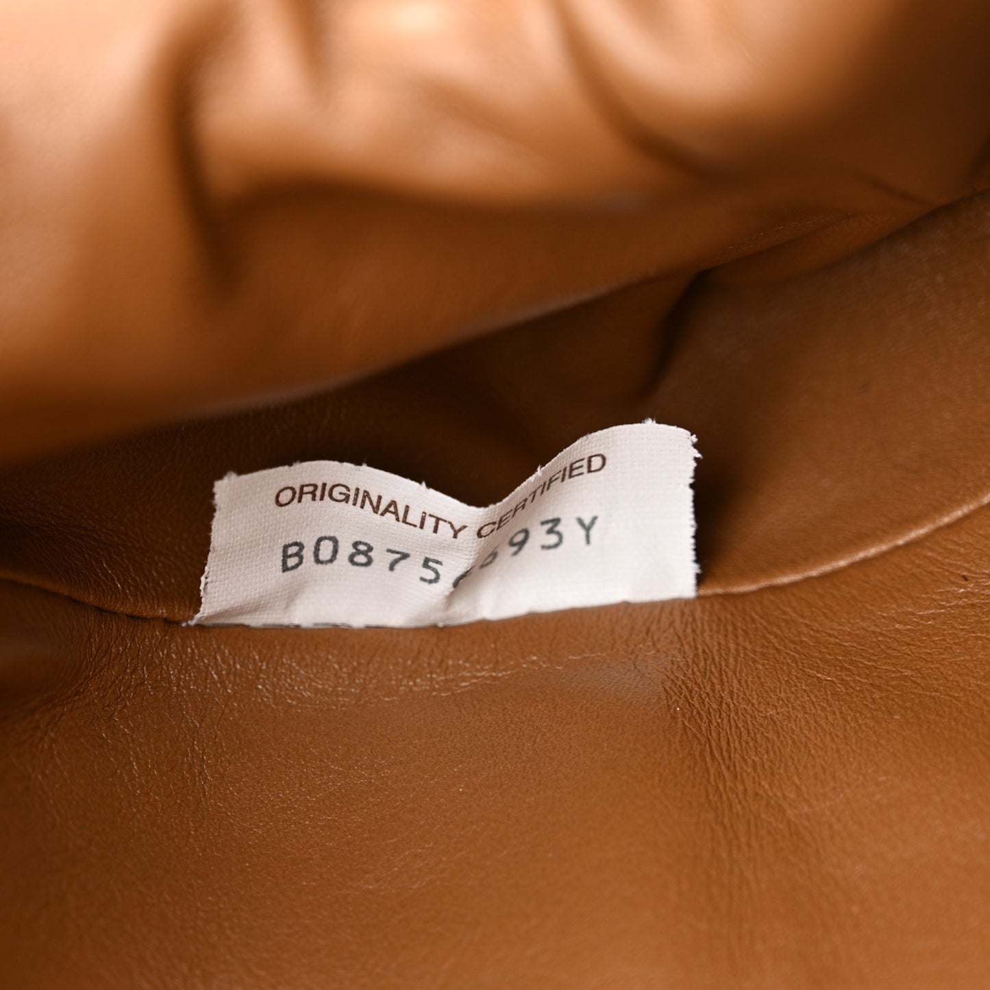 Butter Calfskin The Mini Pouch Teak