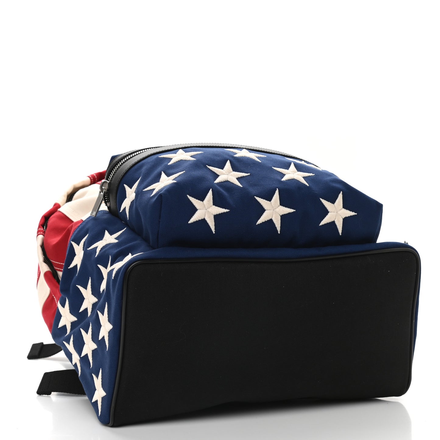 Canvas American Flag Backpack Red White Blue