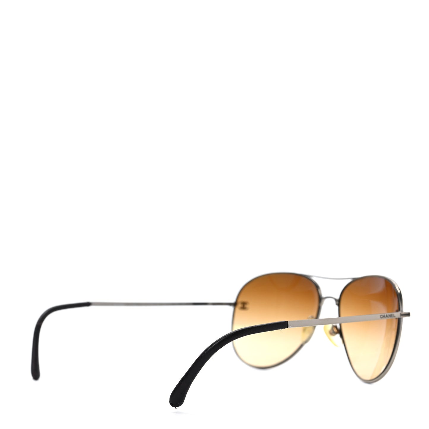 Metal Polarized Aviator CC Sunglasses 4189-T-Q Brown