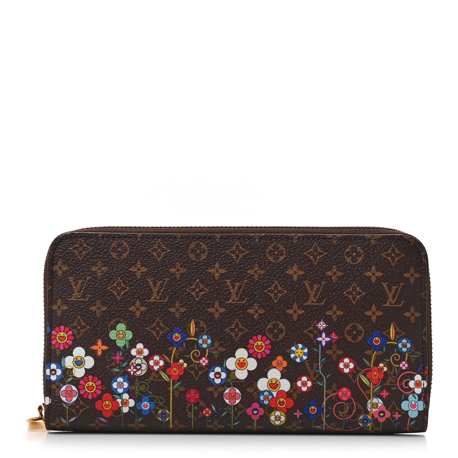 Louis Vuitton LV X TM Monogram Flowers Zippy Wallet 1959050