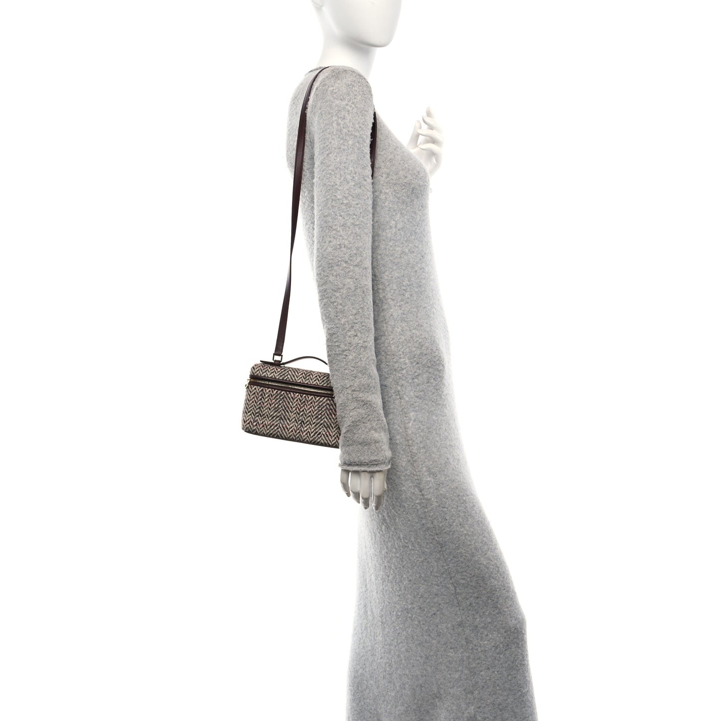 Cashmere Virgin Wool Extra Bag L19 Oxblood