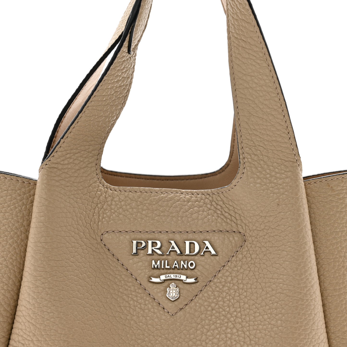 Vitello Daino Soft Mini Dynamique Tote Sabbia